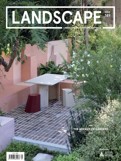 Title details for Landscape Architecture Australia by Architecture Media Pty Ltd - Available